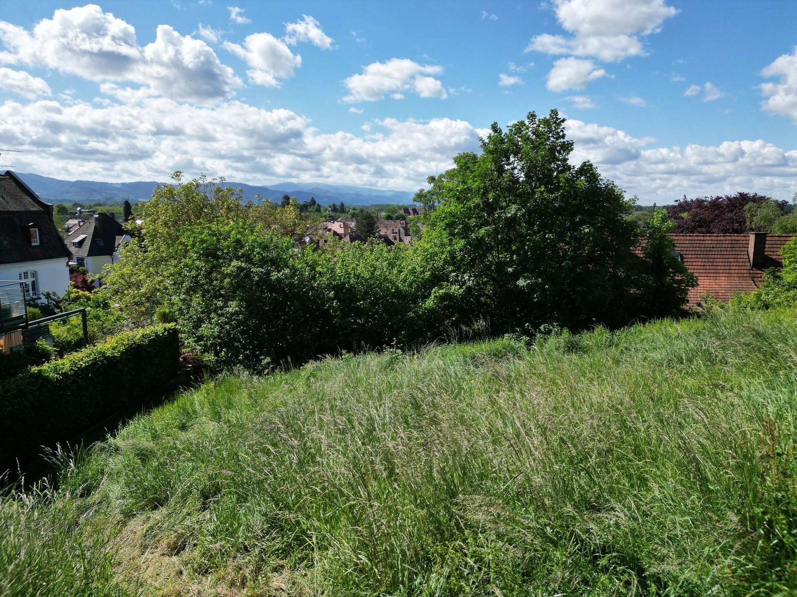 Foto 3: Traumgrundstück in Emmendingens Top-Lage mit herrlichem Pano