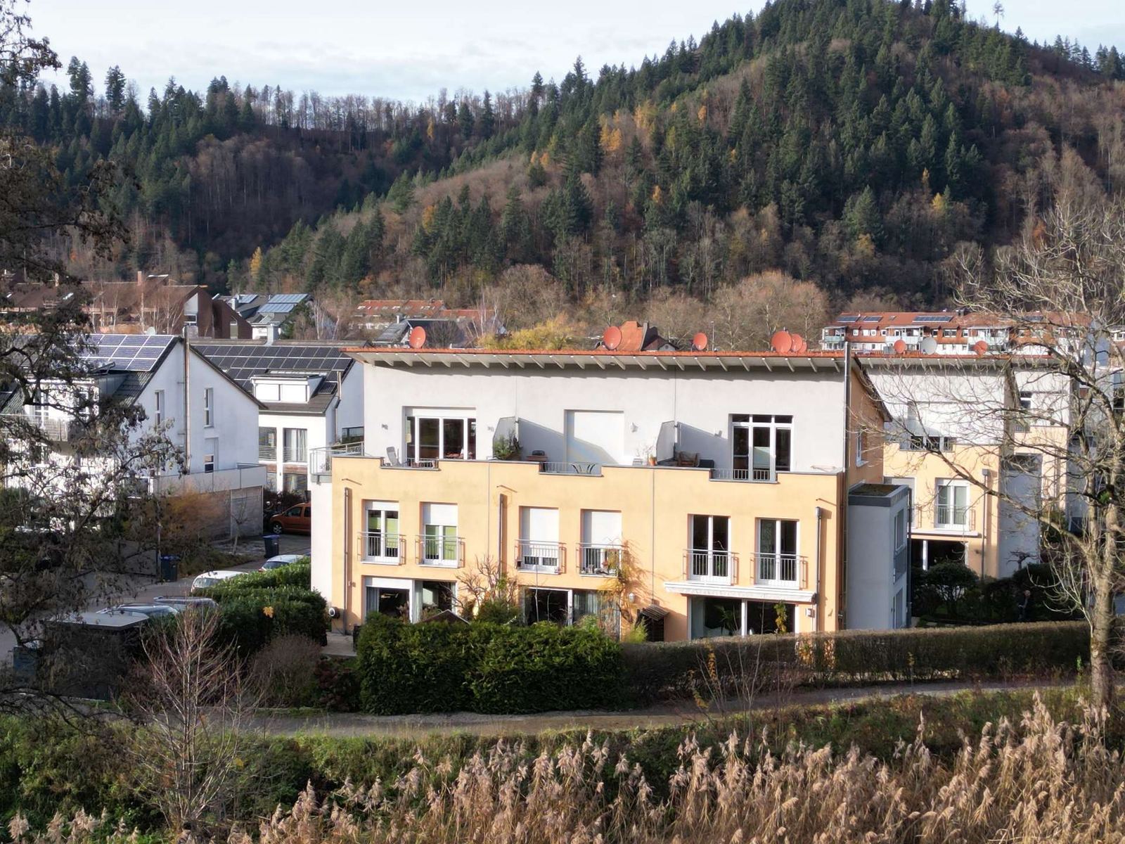Foto 2: Reihenendhaus am Park und See: Familienidylle mit Einliegerw