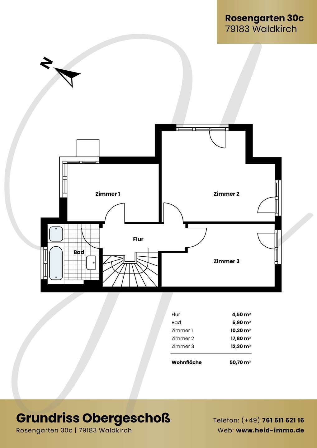 Grundriss 3: Reihenendhaus am Park und See