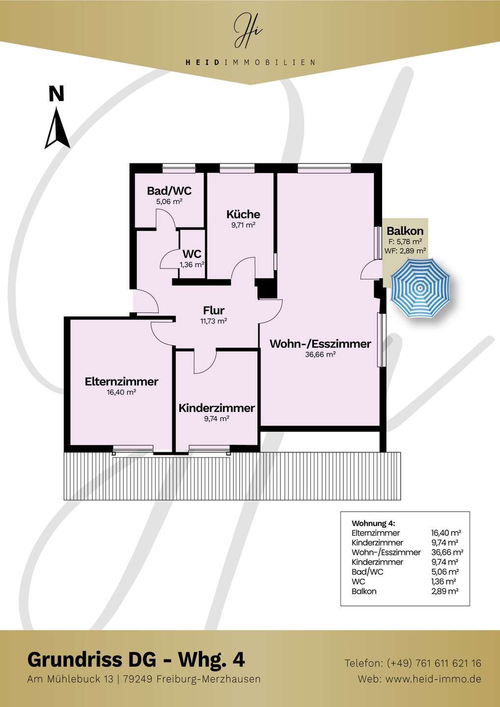 Grundriss 1: 3,5-Zimmer-Wohnung in Merzhausen
