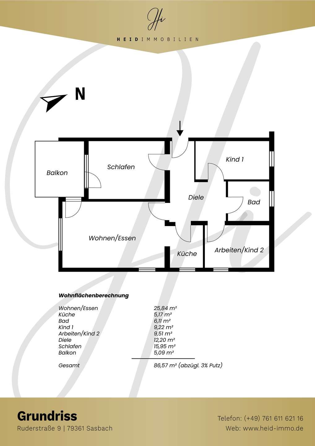Grundriss 1: Sonne satt & sofort einziehen