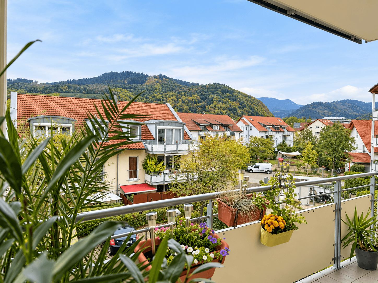 Wohnung in 79219 Staufen im Breisgau: „Staufen zum Verlieben, gepflegte 2-Zimmer-Wohnung mit Balkon und Tiefgarage“