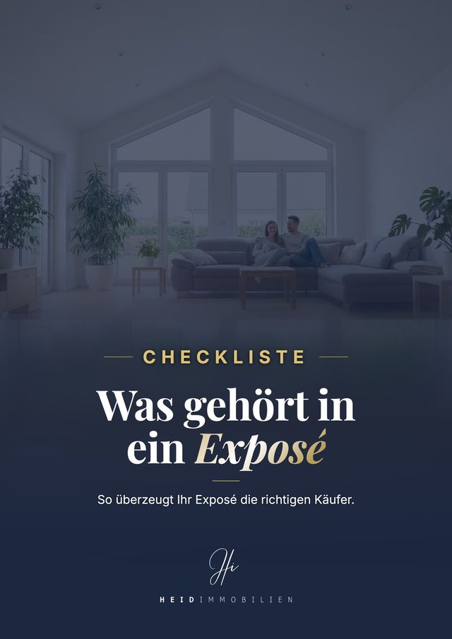 Ratgeber: Was gehört in ein Exposé